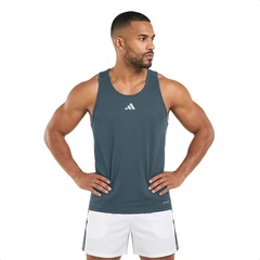 Camiseta Regata adidas Treino Três Listra Masculina - Foto 1
