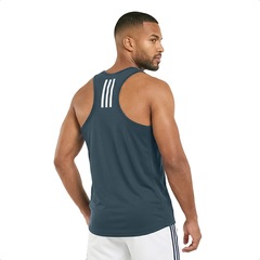 Camiseta Regata adidas Treino Três Listra Masculina - Foto 2