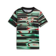 Camisa Pré-Jogo Portugal Puma Infantil - Foto 1
