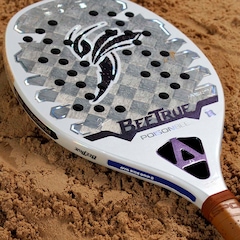 Raquete de Beach Tennis Ama Sport BeeTrue Poison Bee 18k 2026 - Gigio Cariani - Foto 5