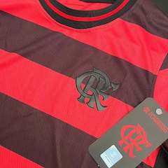 Blusa Cropped do Flamengo Símbolo Coimbra - Feminina - Foto 3