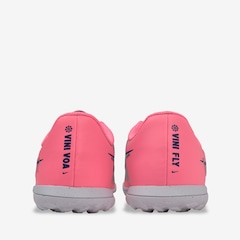 Chuteira de Society Infantil Nike Vini Jr Mercurial Vapor 16 Club - Foto 6