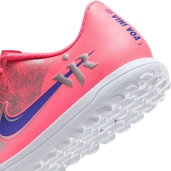 Chuteira de Society  Vini Jr Nike Mercurial Vapor 16 Club - Adulta - Foto 8