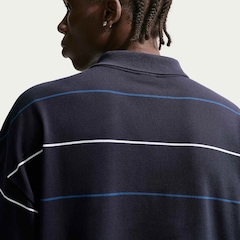 Camisa Polo Nike Club Stripe Oversized Masculina - Foto 2