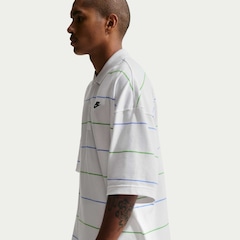 Camisa Polo Nike Club Stripe Oversized Masculina - Foto 2