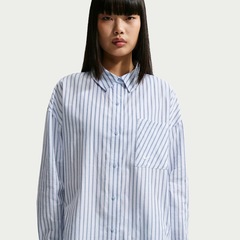 Camisa Nike Sportswear Woven ML Feminina - Foto 1