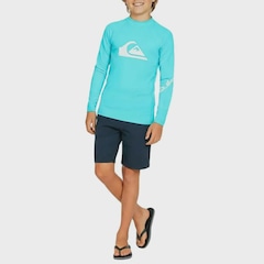 Camiseta Lycra Surf All Times - QUIKSILVER - Infantil - Foto 4