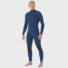 Long John Rip Curl E-Bomb 4/3 Zip Free Black Importado - Masculino - Foto 7