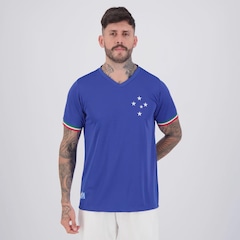 Camisa Cruzeiro Retrô Palestra Masculina - Foto 1