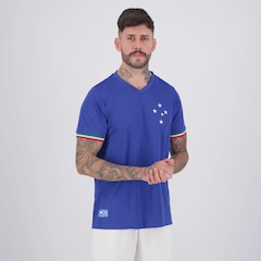 Camisa Cruzeiro Retrô Palestra Masculina - Foto 2
