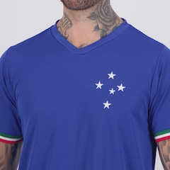 Camisa Cruzeiro Retrô Palestra Masculina - Foto 5