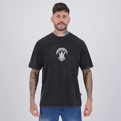 Camiseta Corinthians Stoned Oversized Masculina - Foto 1