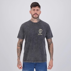 Camiseta Corinthians Fiel Stoned Masculina - Foto 1