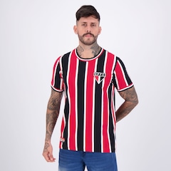Camisa São Paulo Retrô 1969 Listrada Masculina - Foto 3