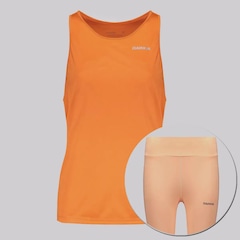 Conjunto Regata e Calça Legging com Bolso Rainha Feminino - Foto 1