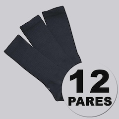 Kit 12 Pares de Meia Cano Alto Lupo Sport Walk Unissex - Foto 2