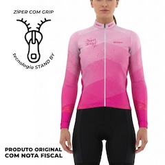Jaqueta ciclismo térmica aveludada ERT Never Forget Feminina - Foto 3