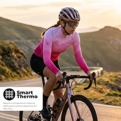 Jaqueta ciclismo térmica aveludada ERT Never Forget Feminina - Foto 4