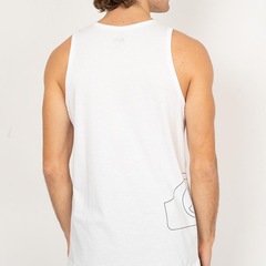Camiseta Regata Quiksilver Outline Side Logo SM26 Masculina - Foto 2
