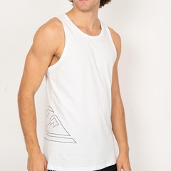 Camiseta Regata Quiksilver Outline Side Logo SM26 Masculina - Foto 3
