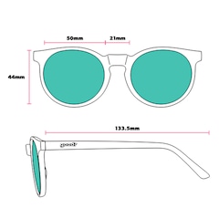 Óculos de Sol Goodr - Fade-er-ade Shades - Foto 6