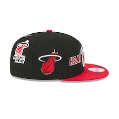 Boné New Era 9Fifty Miami Heat NBA All-Star Game Hardwood Classic Masculino - Foto 6