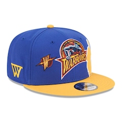 Boné New Era 9Fifty Golden State Warriors NBA All-Star Game Hardwood Classic Masculino - Foto 3