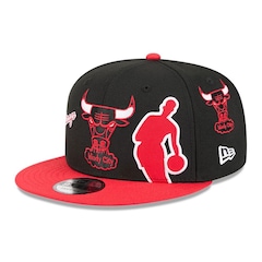 Boné New Era 9Fifty Chicago Bulls NBA All-Star Game Hardwood Classic Masculino - Foto 1