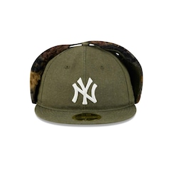 Boné New Era 59Fifty RETRO CROWN New York Yankees MLB Verde New Era Masculino - Foto 2
