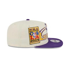 Boné New Era New Era 9Fifty A-Frame Los Angeles Lakers NBA All-Star Game Hardwood Classic Masculino - Foto 6