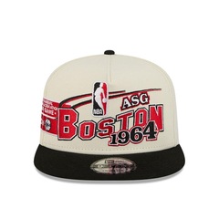 Boné New Era 9Fifty A-Frame Boston Celtics NBA All-Star Game Hardwood Classic Masculino - Foto 2