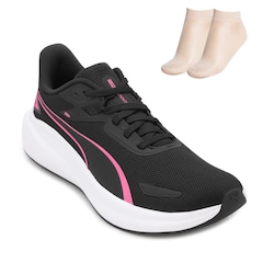 Kit Tênis Puma P-P Skyrocket Lite + Meia - Feminino - Foto 1