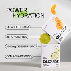 Kit 3 Caixas LIQUIDZ® - Eletrólitos Zero Açúcares - Jabuticaba | Tangerina - 18 sachês - Foto 4