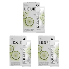 Kit 3 Caixas LIQUIDZ® - Eletrólitos Zero Açúcares - Limonada Tropical - 18 sachês - Foto 1