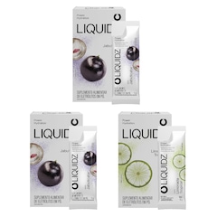LIQUIDZ® - Eletrólitos Zero Açúcares - Limonada | Jabuticaba - Kit 3 Caixas - 18 sachês - Foto 1