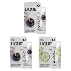 Kit 3 Caixas LIQUIDZ® - Eletrólitos Zero Açúcares - Jabuticaba | Limonada - 18 sachês - Foto 1