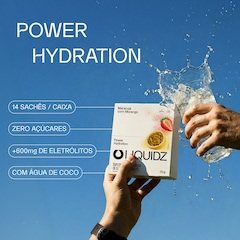Kit 2 Caixas LIQUIDZ- Eletrólitos Zero Açúcares - Maracujá com Morango - 12 sachês - Foto 4