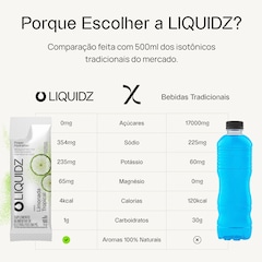 Kit 4 Caixas LIQUIDZ - Eletrólitos Zero Açúcares - 4 Sabores - 56 sachês - Foto 4