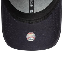 Boné Aba Curva New Era 9FORTY New York Yankees Team Outline Unissex - Foto 5