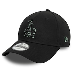 Boné Aba Curva New Era 9FORTY Los Angeles Dodgers MLB Outline Unissex - Foto 1