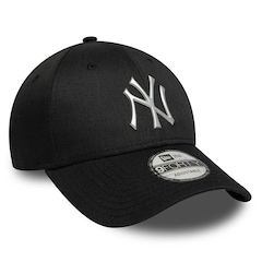 Boné Aba Curva New Era 9FORTY New York Yankees MLB Metallic Unissex - Foto 3