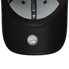 Boné Aba Curva New Era 9FORTY New York Yankees MLB Metallic Unissex - Foto 5