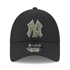 Boné Aba Curva New Era 9FORTY New York Yankees MLB Snapback Unissex - Foto 2