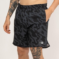 Bermuda RVCA Frog Camo Yogger Masculina - Foto 4