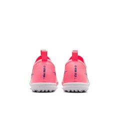 Chuteira Society Infantil Nike Vini Jr Mercurial Zoom Vapor 16 Academy - Foto 6