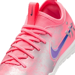 Chuteira Society Infantil Nike Vini Jr Mercurial Zoom Vapor 16 Academy - Foto 7