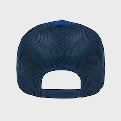 Boné Unissex Supercap Trucker Tela Red Bull Bragantino Aba Curva - Foto 3
