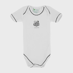 Body Torcida Baby Santos Infantil - Foto 1