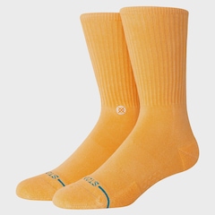 Meia Stance Icon Washed Crew Peach Masculina - Foto 1
