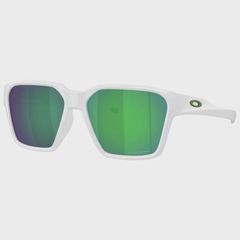 Óculos de Sol Oakley Briza Matte White Prizm Jade Masculino - Foto 2